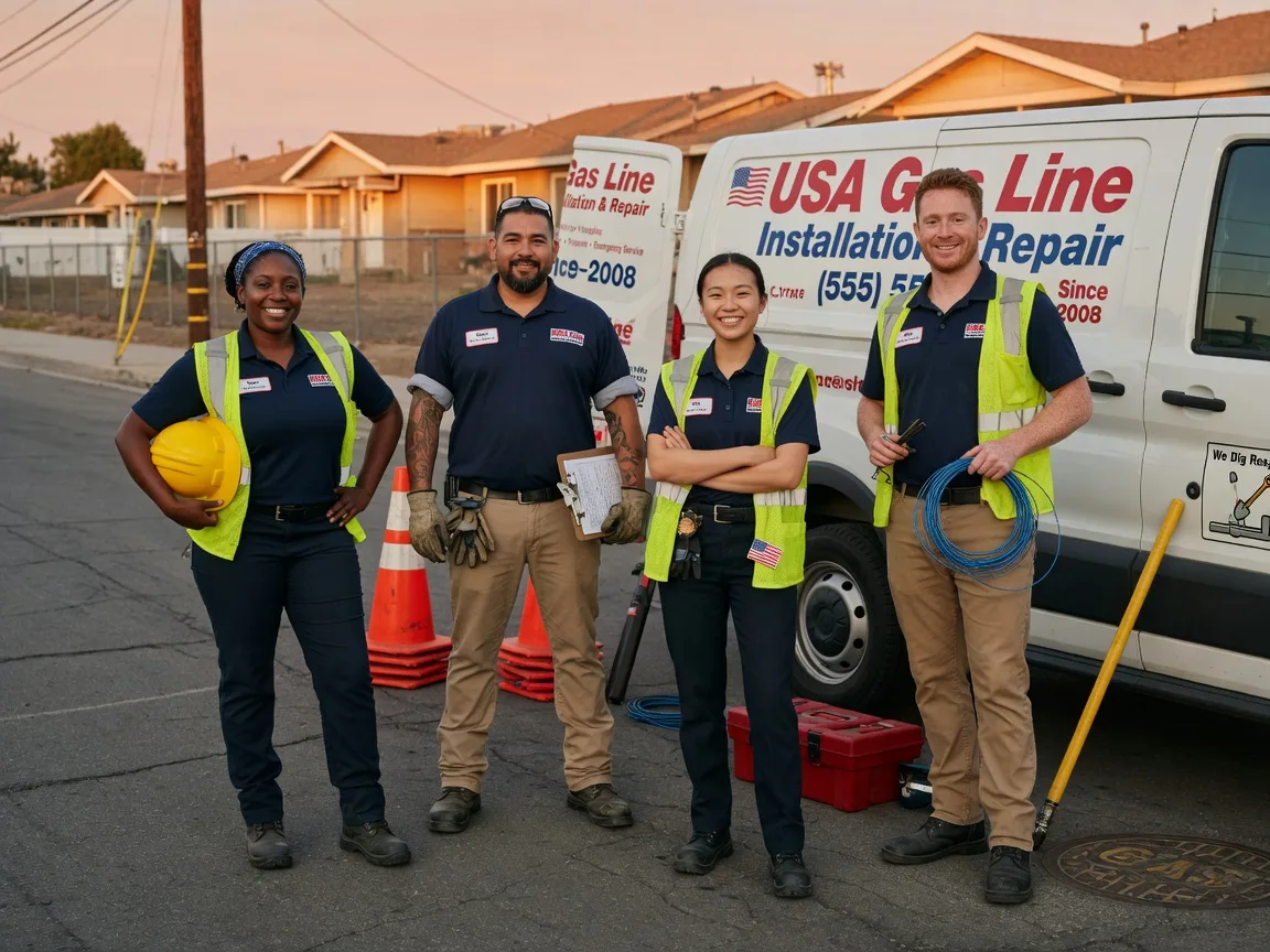 Gas Line Installation company in Bode, IA